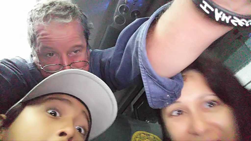 Bus ride to Ica 'selfie'